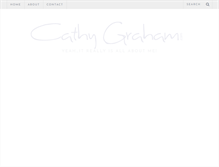 Tablet Screenshot of cathygraham.com